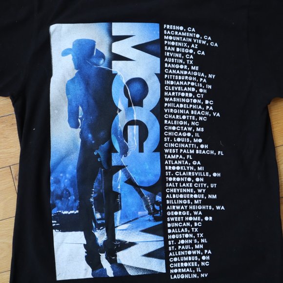 Tim McGraw Sundown Heaven Town 2014 Tour T Shirt, Size Small - Picture 8 of 8